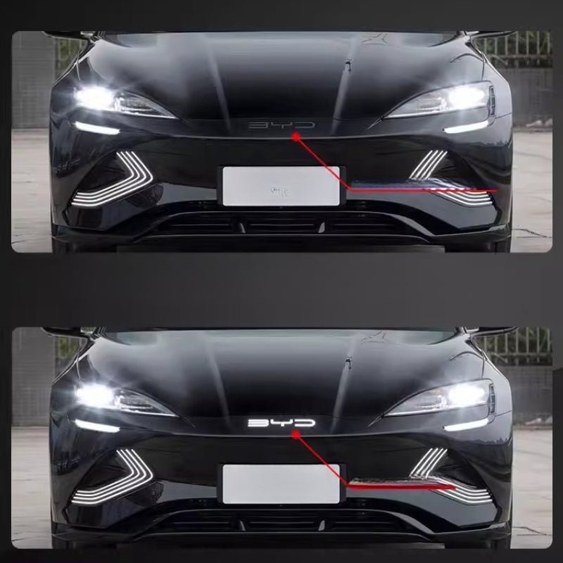 For BYD SEAL Car Front LOGO Steady LED Light Module - NICE EVS