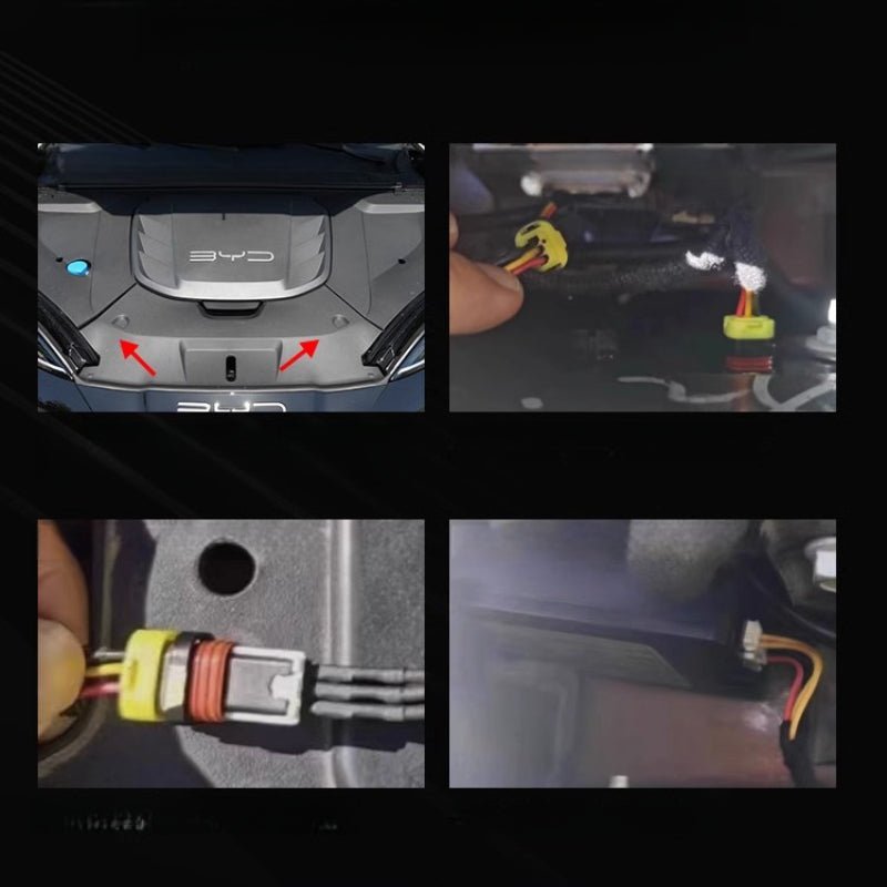 For BYD SEAL Car Front LOGO Steady LED Light Module - NICE EVS