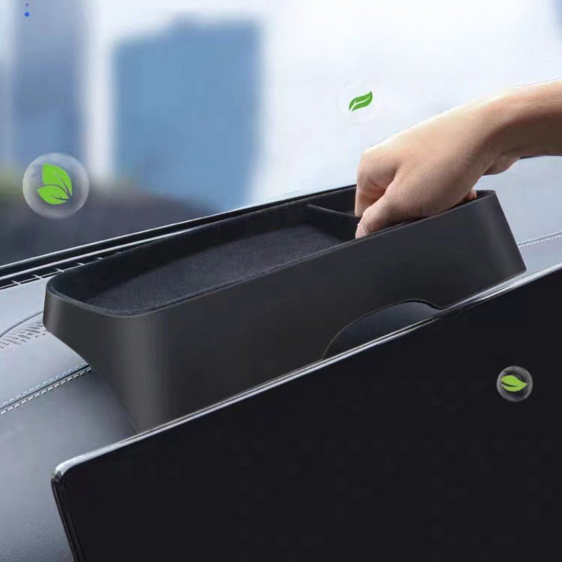 For BYD Seal Center Console Screen Back Storage Box Organizer Tissue Box - NICE EVS