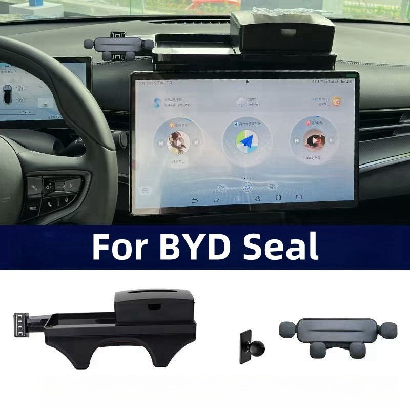 For BYD Seal Screen Rear Tissue Box Mobile Phone Holder - NICE EVS