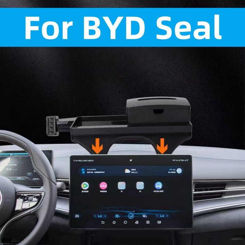 For BYD Seal Screen Rear Tissue Box Mobile Phone Holder - NICE EVS