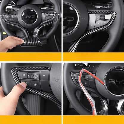 For BYD Seal Steering Wheel Cover Charm Frame - NICE EVS