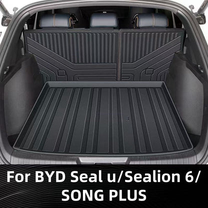 For BYD Sealion 6,Seal u Trunk Rubber Floor Mat - NICE EVS