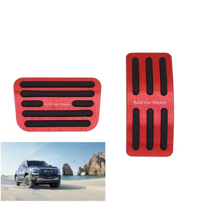 For BYD Shark/ Shark 6 Brushed Aluminum Performance Pedals - NICE EVS