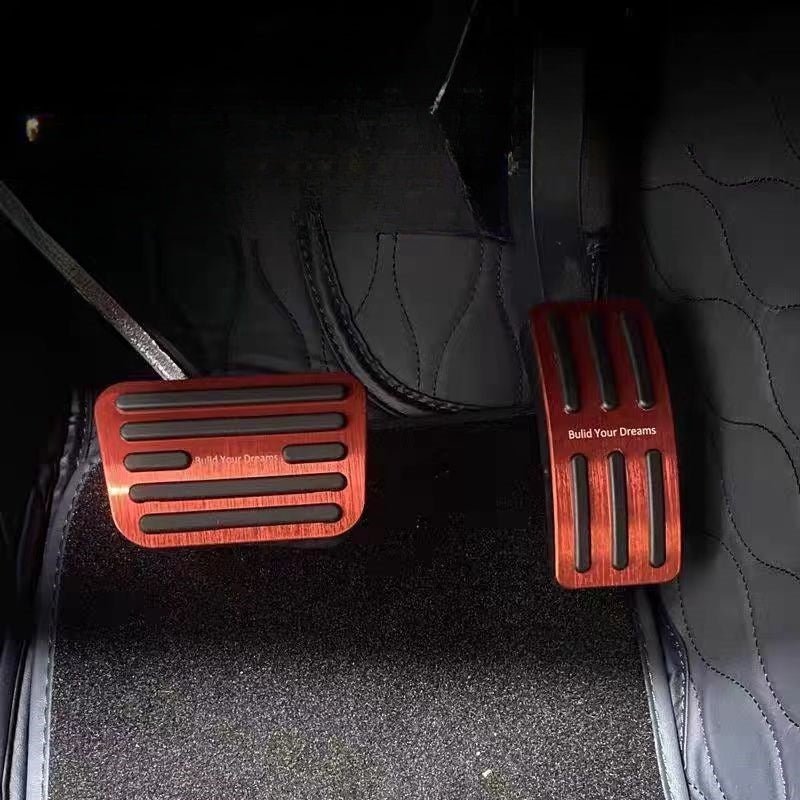 For BYD Shark/ Shark 6 Brushed Aluminum Performance Pedals - NICE EVS