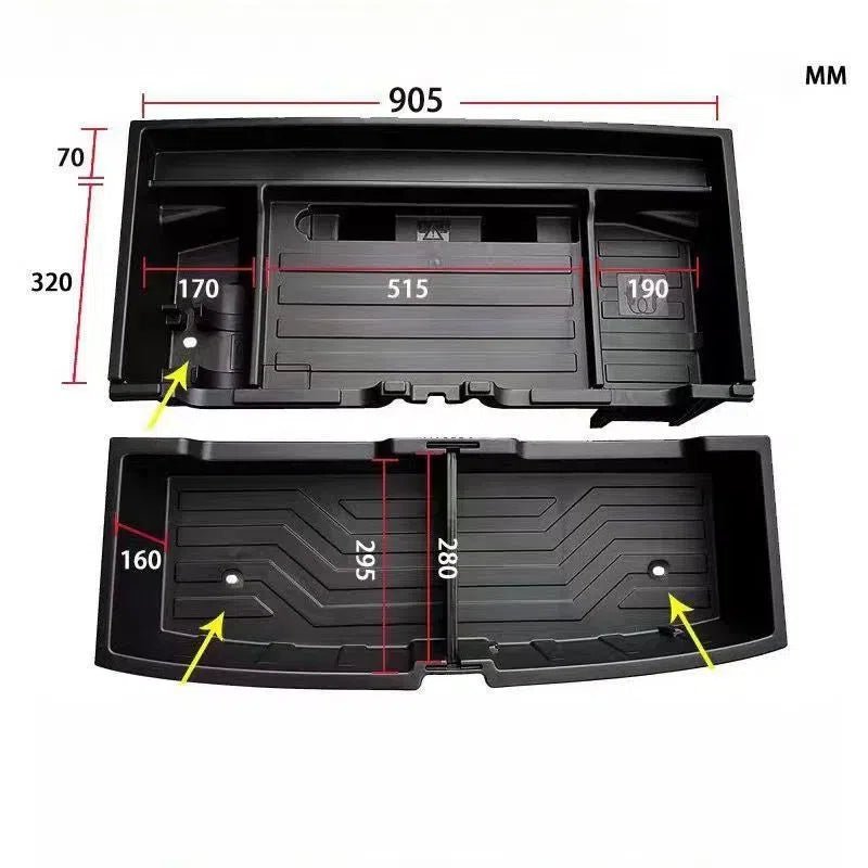 For BYD Song Plus/SEALION 6/Seal U Car Trunk Organizer Box FRUNK - NICE EVS