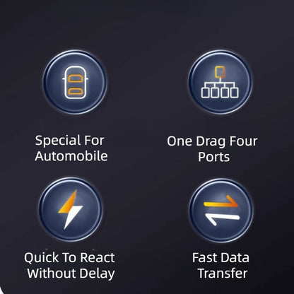 For BYD USB Hub 4 - In - 1 Dock Charger - NICE EVS