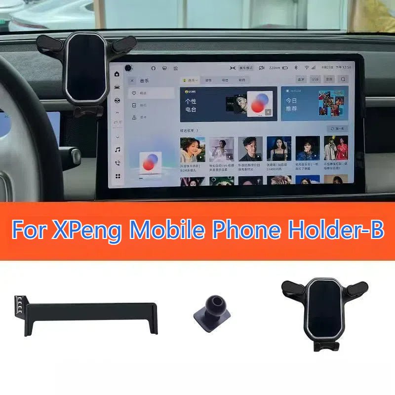 For XPeng Car Navigation Screen Plug - in Mobile Phone Holder - NICE EVS