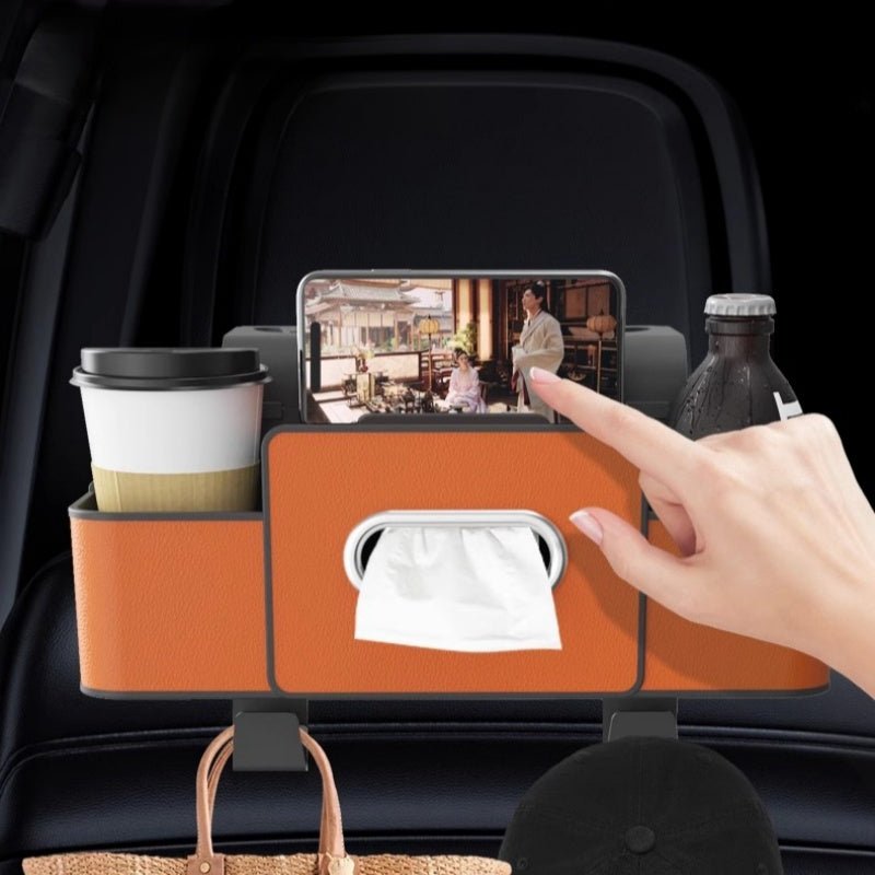 For XPENG Car Rear Passenger Tissue Box Phone Holder - NICE EVS