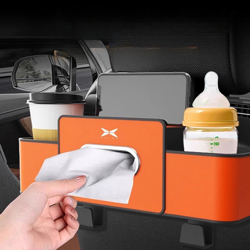 For XPENG Car Rear Passenger Tissue Box Phone Holder - NICE EVS