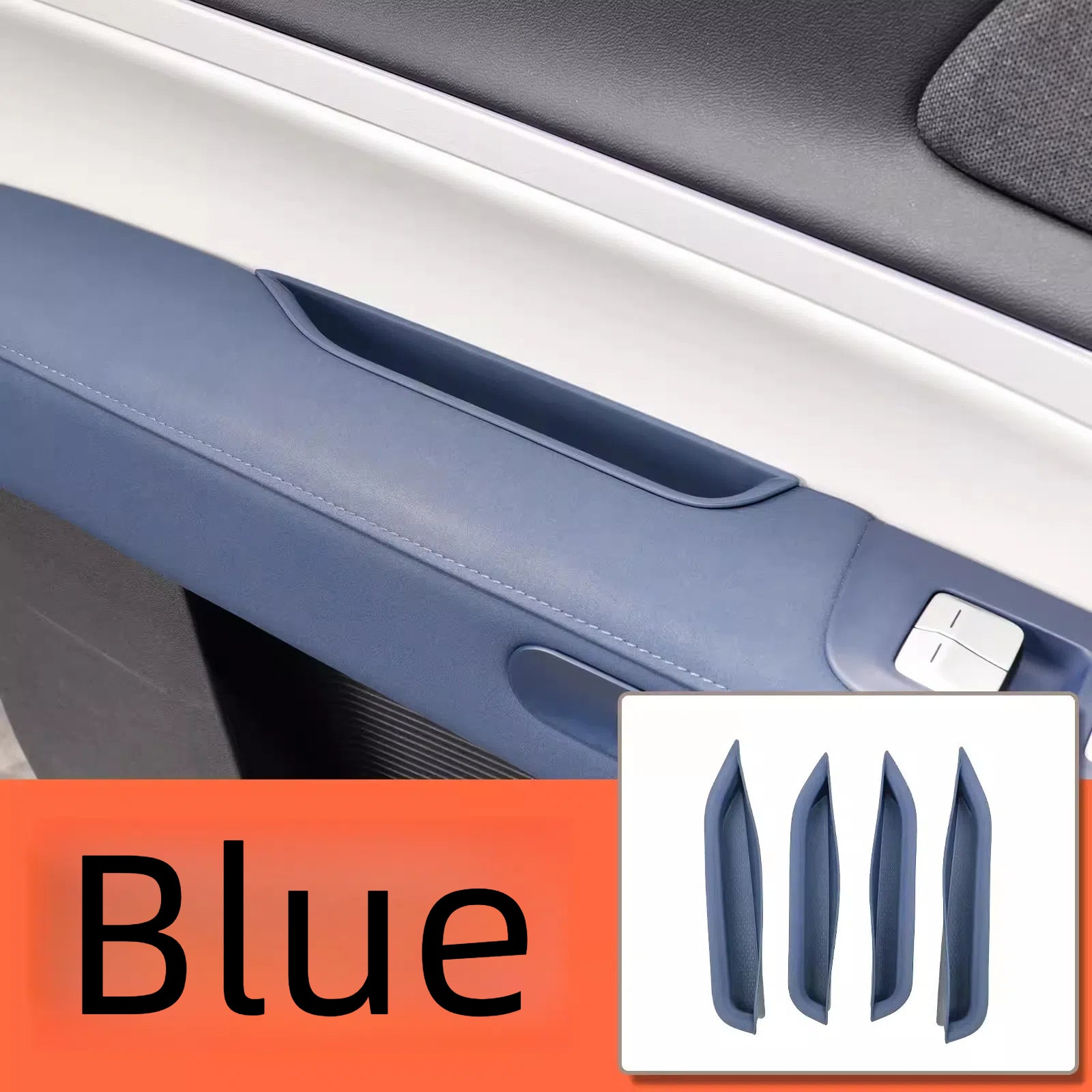 For XPENG G6 Car Door Handle Silicone Storage Box - NICE EVS