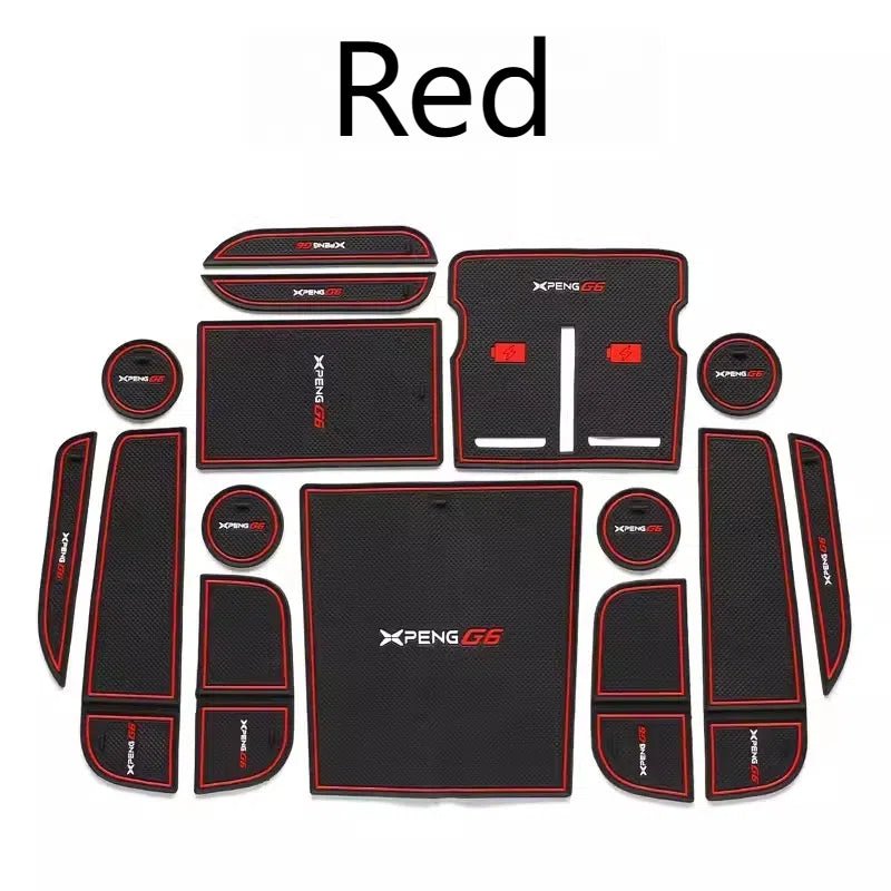 For XPENG G6 Car Water Coaster Non - Slip Mat (15 Pieces) - NICE EVS