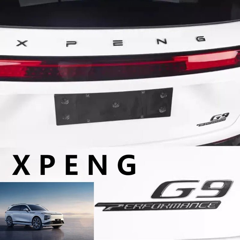 For XPENG G9 Car Body Logo Blackened Logo Modification - NICE EVS