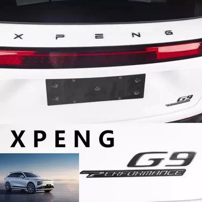 For XPENG G9 Car Body Logo Blackened Logo Modification - NICE EVS