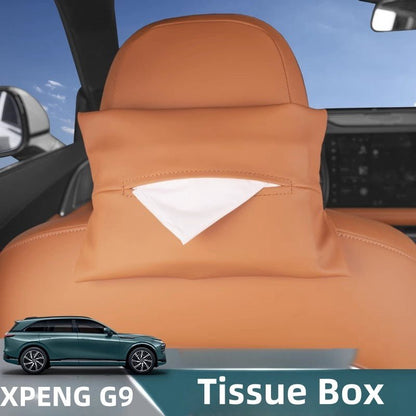 For XPENG G9 Car Tissue Box (Two Pieces) - NICE EVS