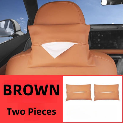 For XPENG G9 Car Tissue Box (Two Pieces) - NICE EVS
