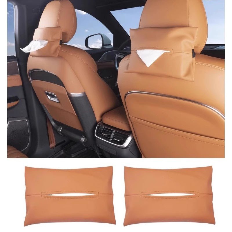 For XPENG G9 Car Tissue Box (Two Pieces) - NICE EVS