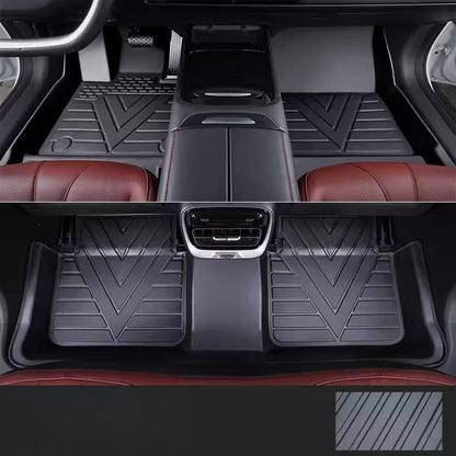 For XPeng P7 All - Weather Rubber Waterproof And Non - Slip Foot Mat - NICE EVS
