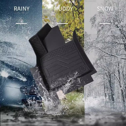 For XPeng P7 All - Weather Rubber Waterproof And Non - Slip Foot Mat - NICE EVS