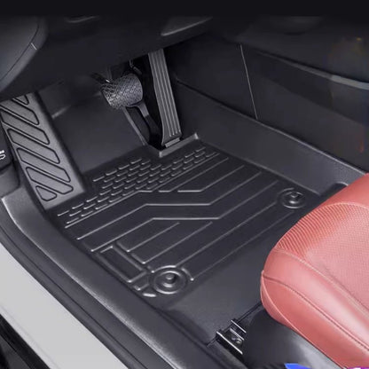 For XPeng P7 All - Weather Rubber Waterproof And Non - Slip Foot Mat - NICE EVS