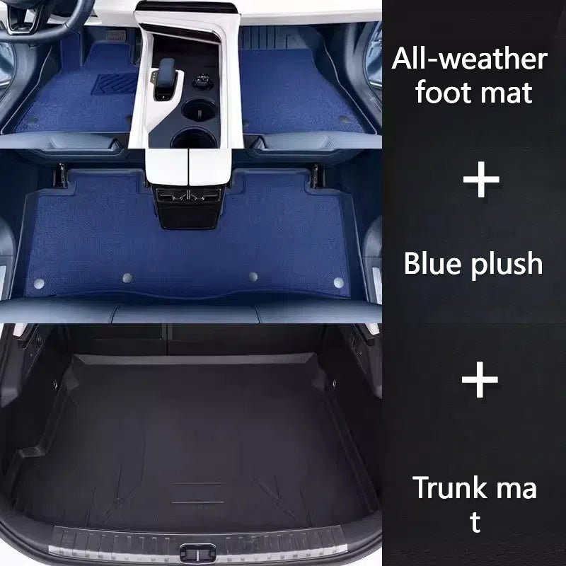 For ZEEKR 001 All - Weather Rubber TPE Floor Mat Carpet Trunk Mat - NICE EVS