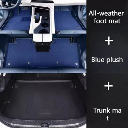 For ZEEKR 001 All - Weather Rubber TPE Floor Mat Carpet Trunk Mat - NICE EVS