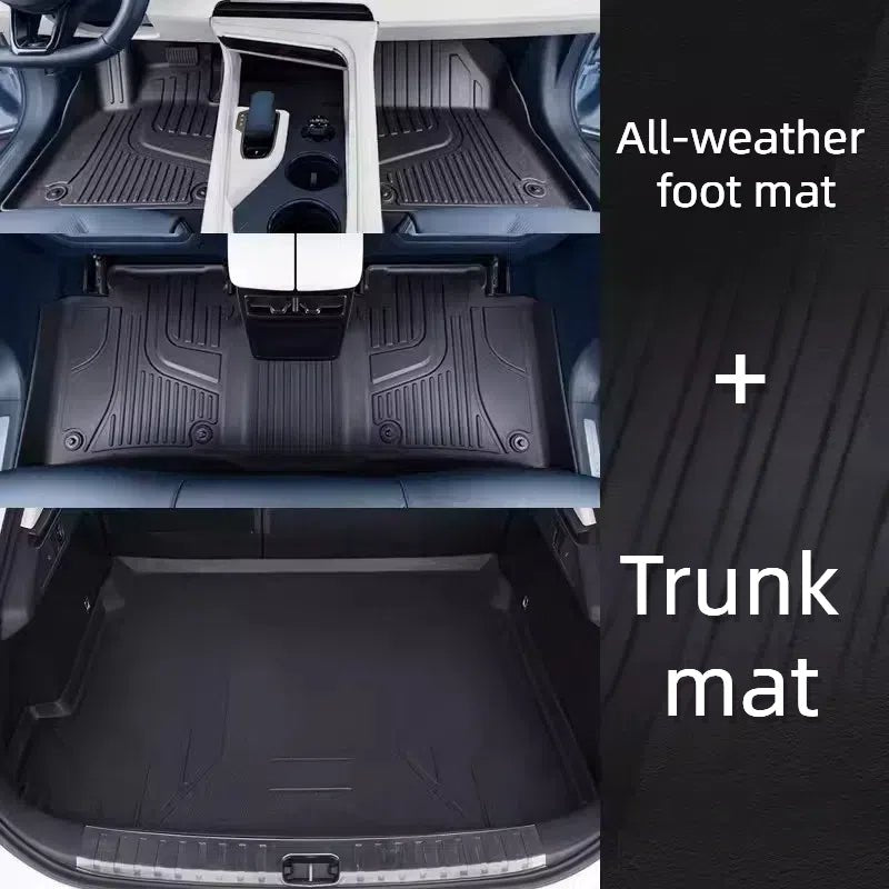 For ZEEKR 001 All - Weather Rubber TPE Floor Mat Carpet Trunk Mat - NICE EVS