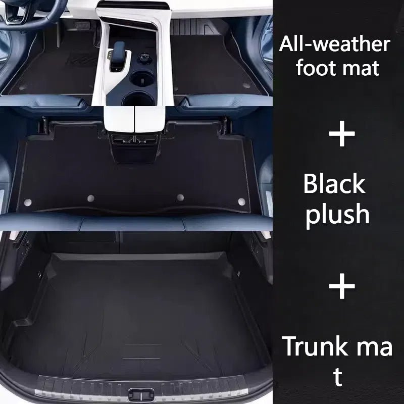 For ZEEKR 001 All - Weather Rubber TPE Floor Mat Carpet Trunk Mat - NICE EVS