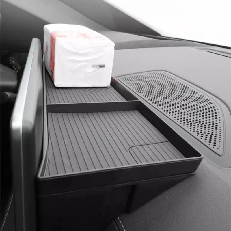 For ZEEKR 001 Center Console Screen Back Storage Box Organizer Tissue Box - NICE EVS