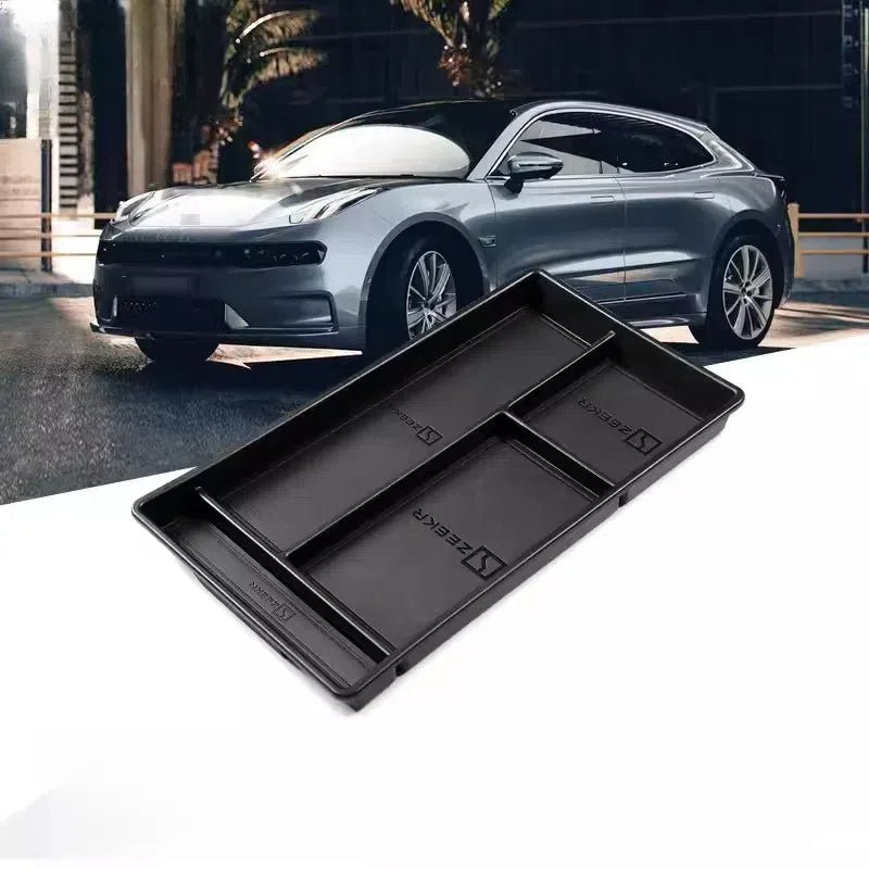 For ZEEKR 001 Center Console Sundries Packing Organizer Central Armrest Storage Box - NICE EVS