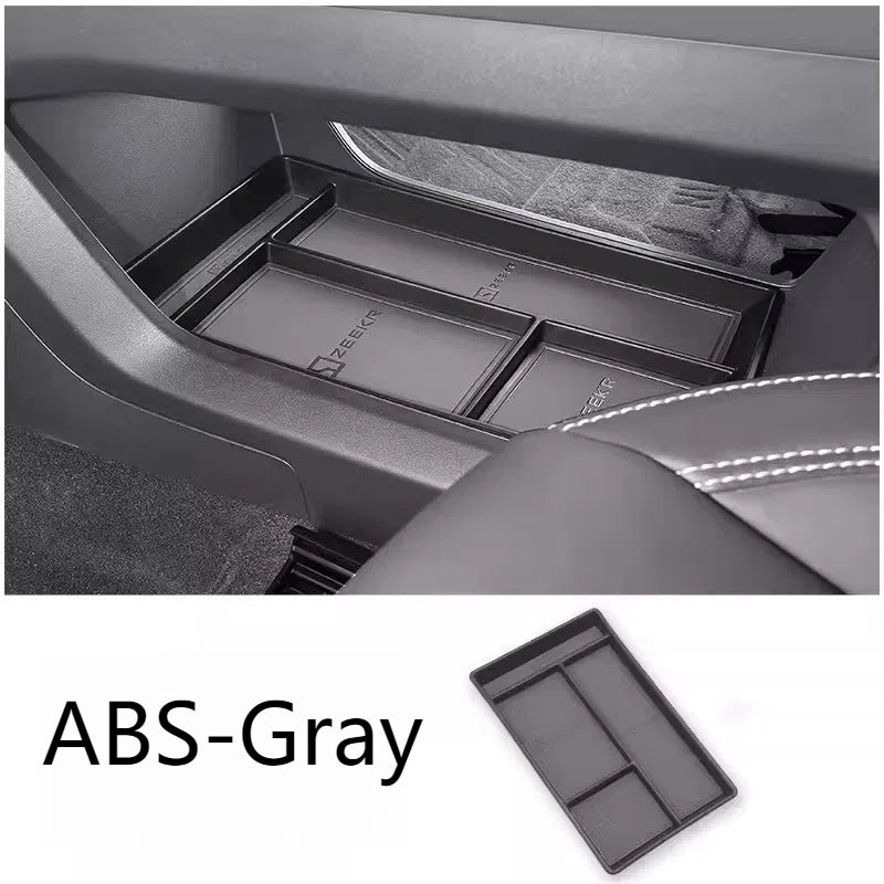 For ZEEKR 001 Center Console Sundries Packing Organizer Central Armrest Storage Box - NICE EVS