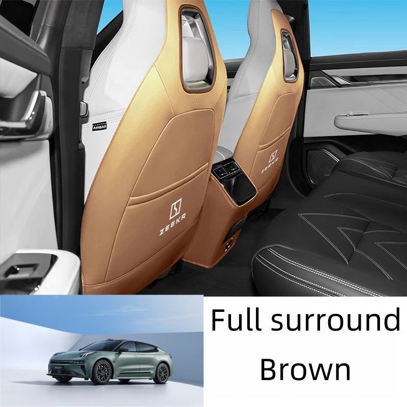 For ZEEKR 001 Seat Back Anti - Kick Pad (Three Pieces) - NICE EVS