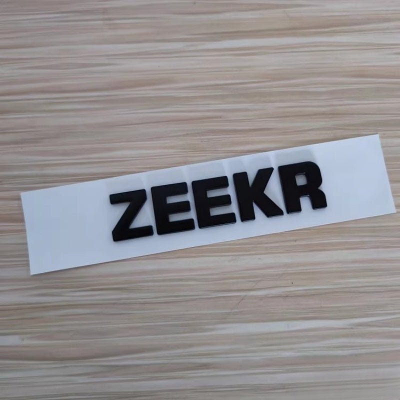 For ZEEKR Car Logo Sticker - NICE EVS