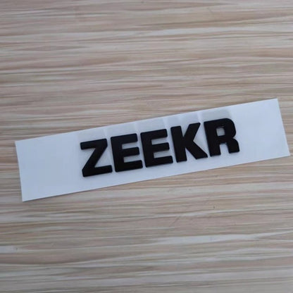 For ZEEKR Car Logo Sticker - NICE EVS
