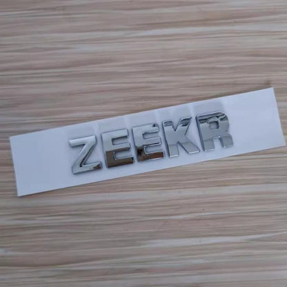 For ZEEKR Car Logo Sticker - NICE EVS