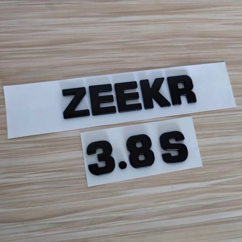 For ZEEKR Car Logo Sticker - NICE EVS