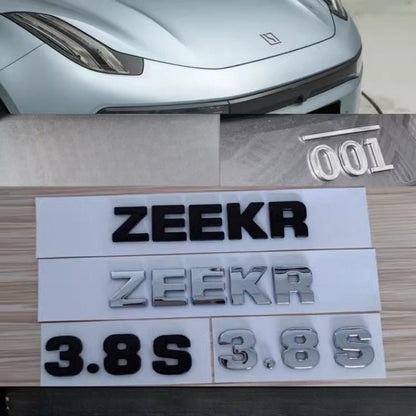 For ZEEKR Car Logo Sticker - NICE EVS