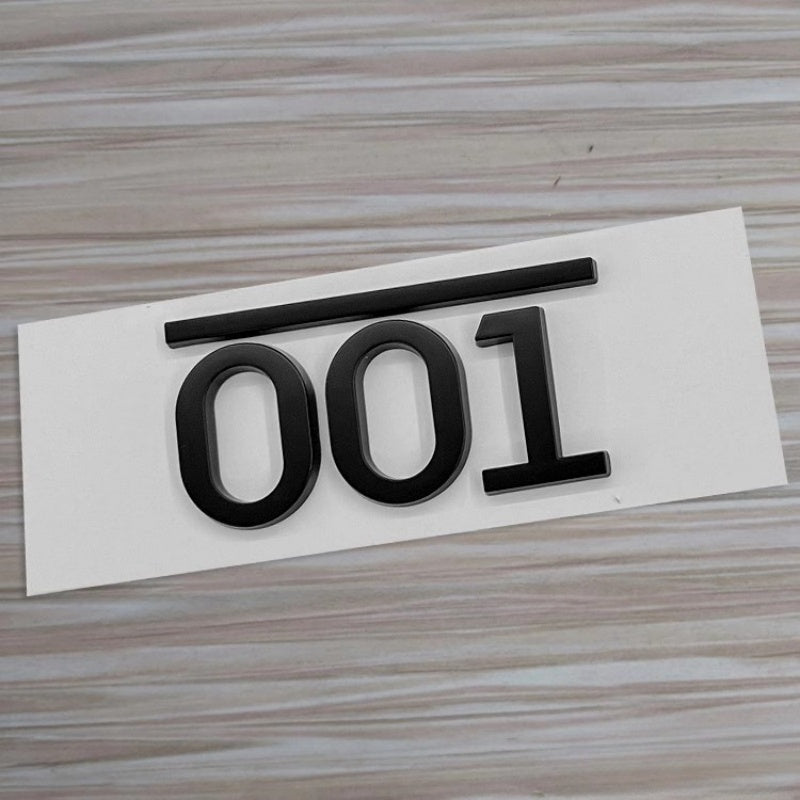 For ZEEKR Car Logo Sticker - NICE EVS