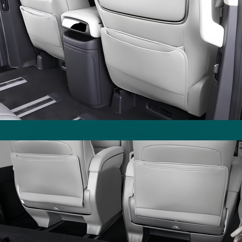 Front & 2nd Row Seat Back Anti-Kick Mats for 2024-2026 XPENG X9 - NICE EVS