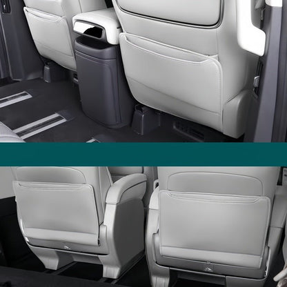 Front & 2nd Row Seat Back Anti-Kick Mats for 2024-2026 XPENG X9 - NICE EVS