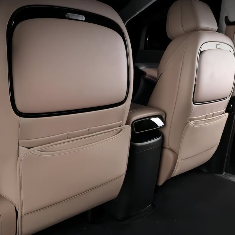 Front & 2nd Row Seat Back Anti-Kick Mats for 2024-2026 XPENG X9 - NICE EVS