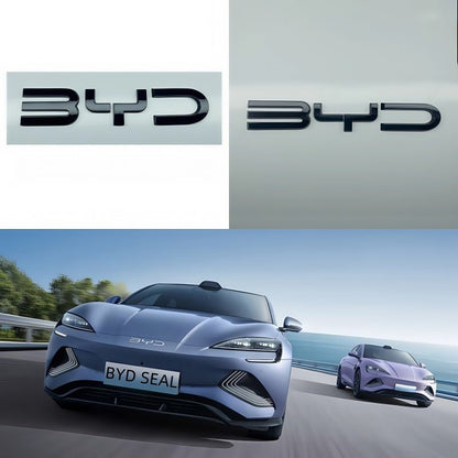 Front Bumper Black Emblem LOGO for 2022 - 2025 BYD Seal - Nice BYD