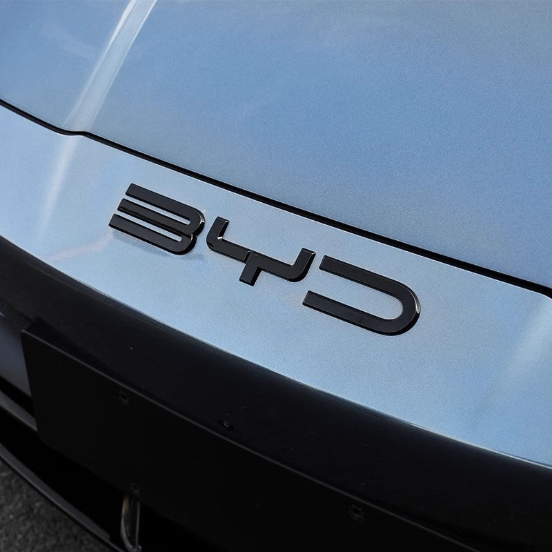 Byd Sticker Front Bumper Black Emblem LOGO for 2022-2025 BYD Seal – NICE EVS