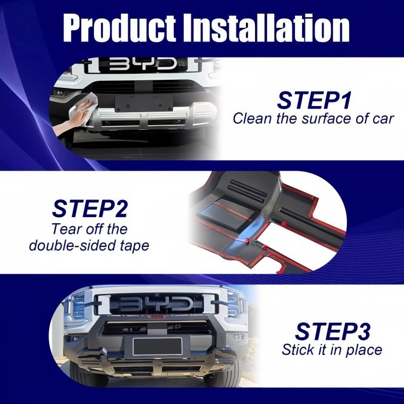 Front Bumper Lower Guard Protector for BYD Shark 6 - NICE EVS