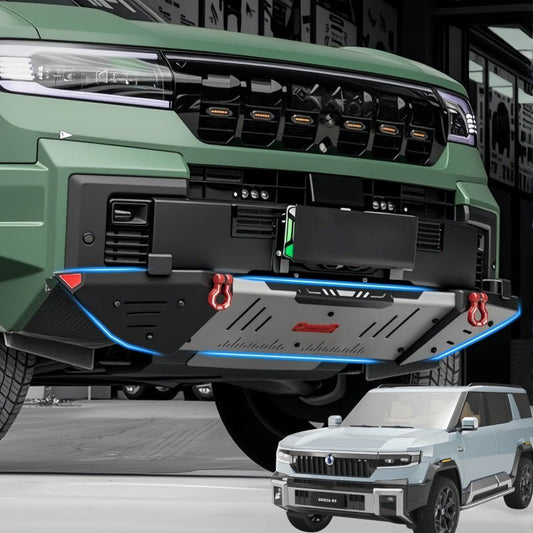 Front Lower Skid Plate with Sand Guard for BYD Leopard 8 & Denza B8 - NICE EVS