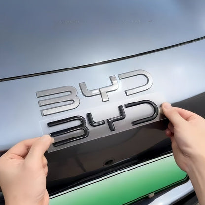 Front & Rear Badge Blackout Covers for BYD Sealion 5 DM-i - NICE EVS