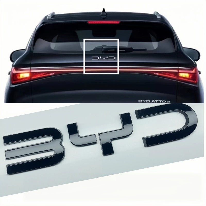 Front & Rear Badges Logo for BYD ATTO 3 - NICE EVS
