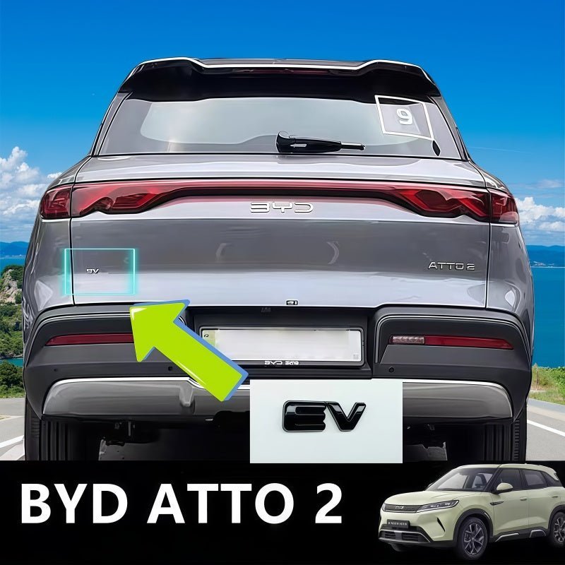 Front & Rear Logo Badge for BYD ATTO 2 - NICE EVS