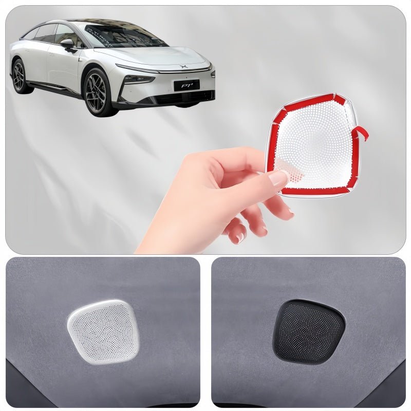 Front & Rear Roof Speaker Grille Covers for 2026 Xpeng P7+ - NICE EVS