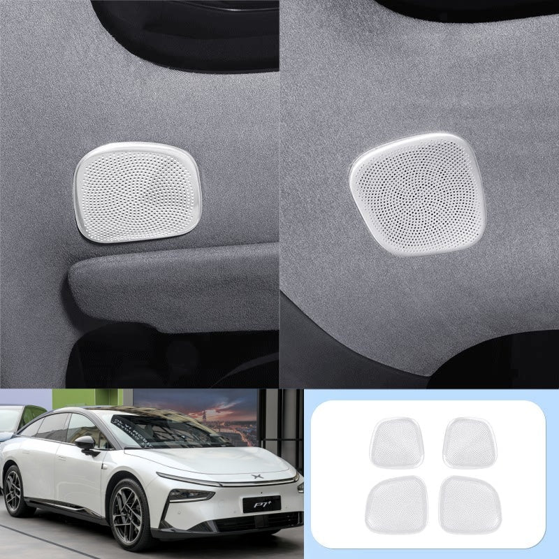 Front & Rear Roof Speaker Grille Covers for 2026 Xpeng P7+ - NICE EVS